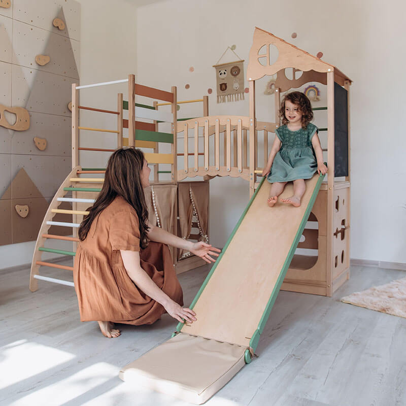 Indoor Climber for Kids Morning Light Mother Daughter