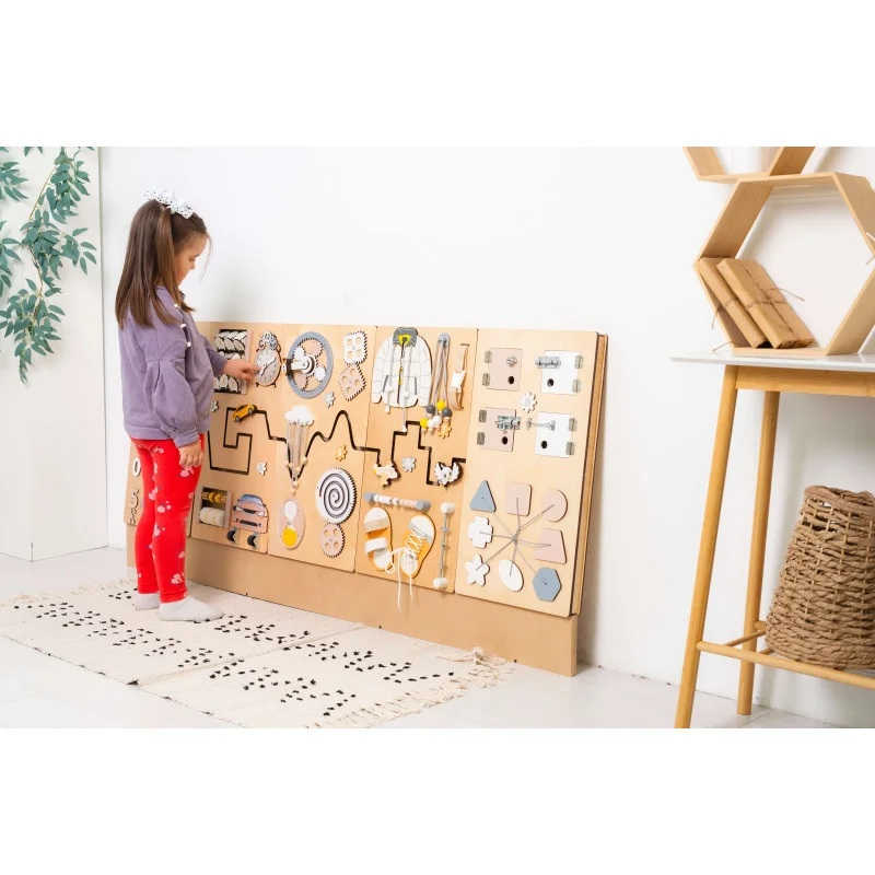 BumblebeeSmart Learning Wall Panel with girl playing