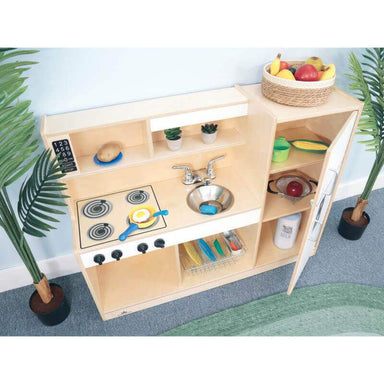 Let’s Play Toddler Kitchen Combo - White - Wb7251 Top View