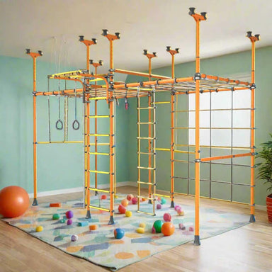 Brainrich Indoor Play Gym in Orange