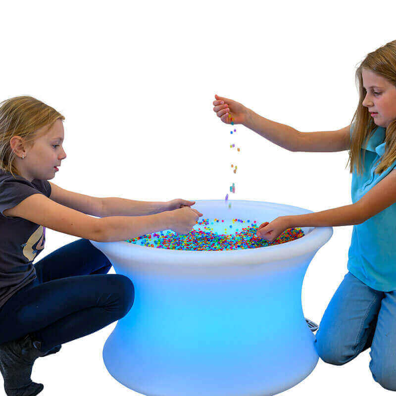Messy Mood Light Table - 7sltr Vibrant Cool Blue Glow