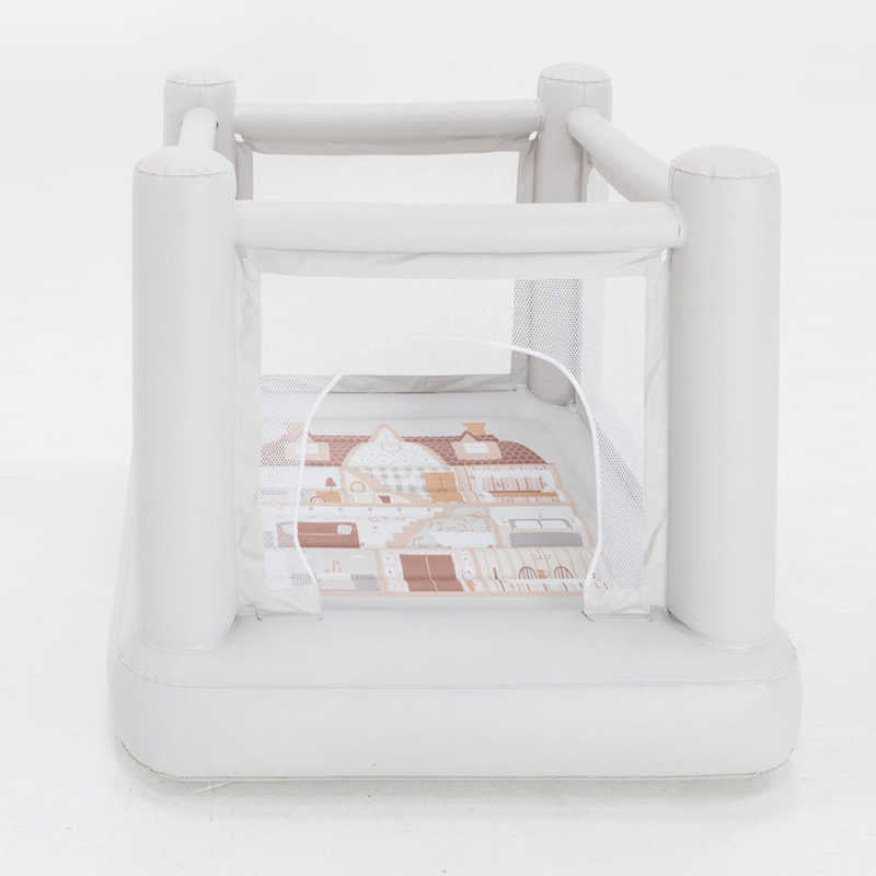 Mini Dollhouse Indoor Bounce House front view