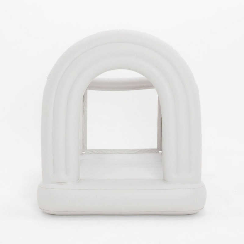  Mini Rainbow Indoor Bounce House front view