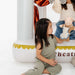 Mini Theatre Indoor Bounce House with girl and puppet