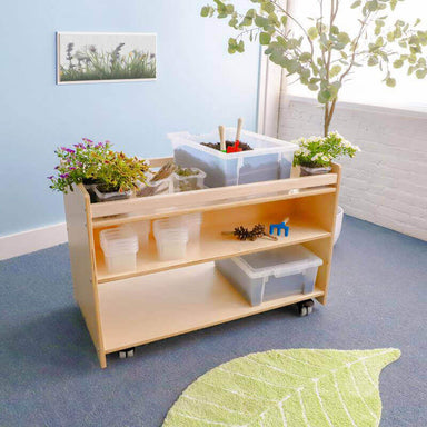 Mobile Garden Center - Wb1835 Three-Tiered Open Shelving