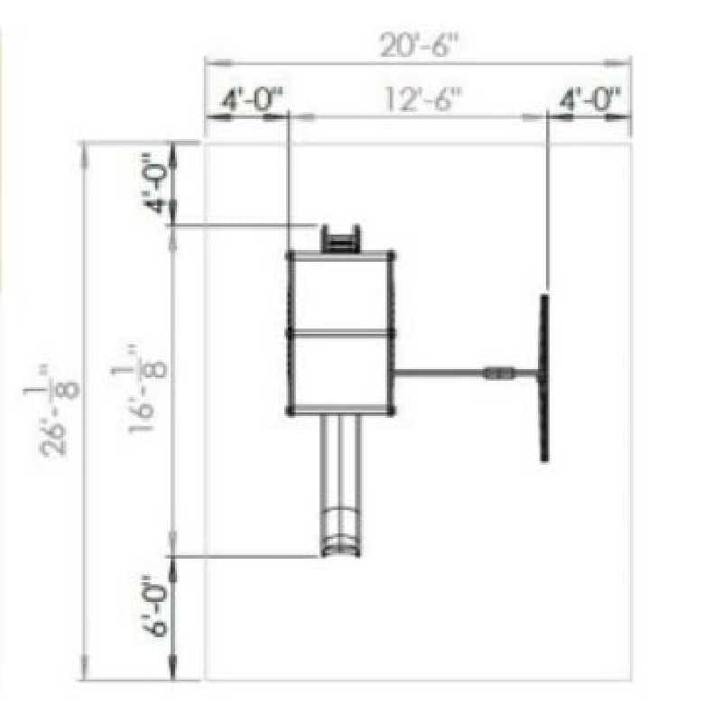 Mod 55 vinyl swing set dimensions