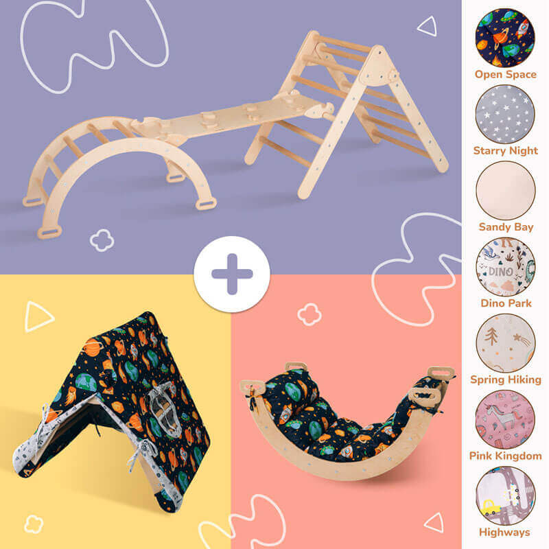 Montessori Climber With Accessories Standard