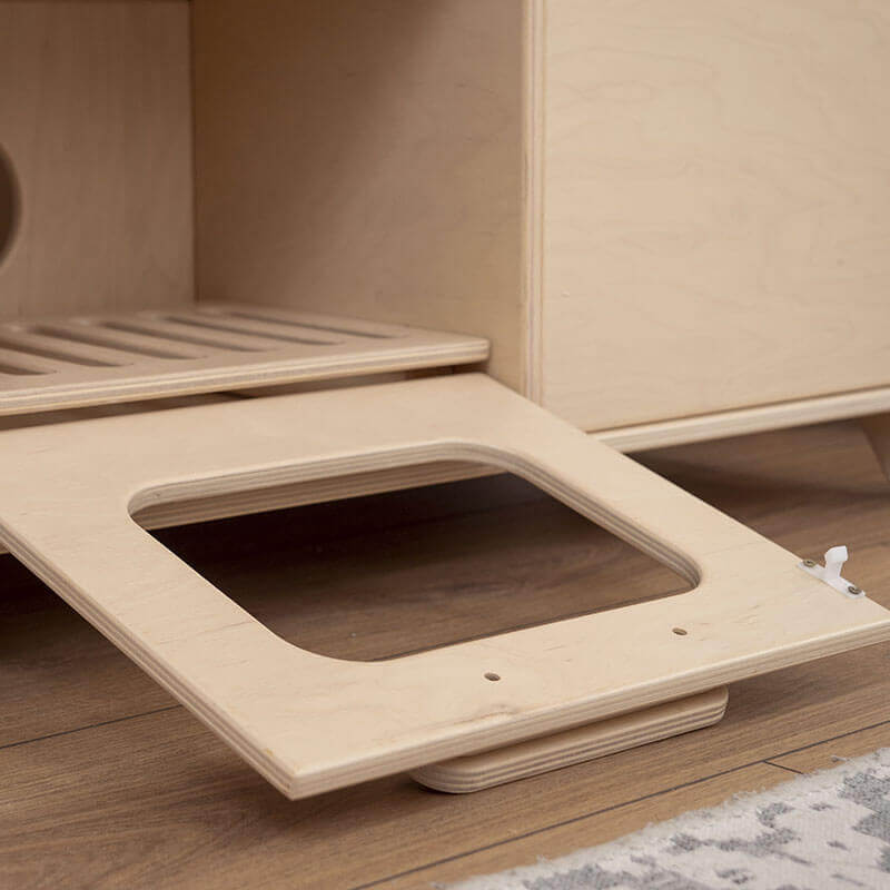 Montessori Play Kitchen Oven Interior