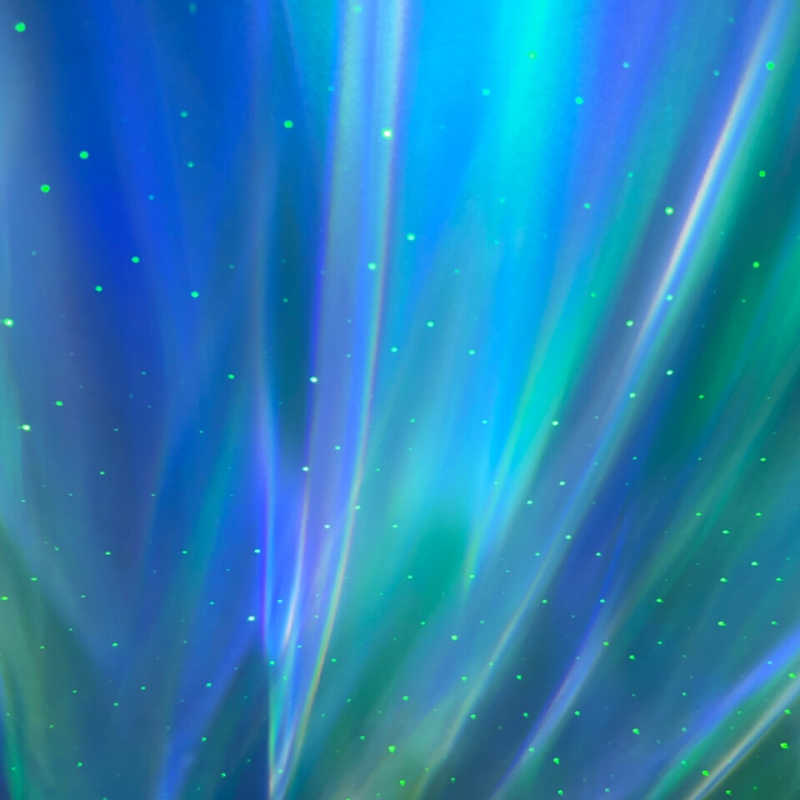 Northern lights deluxe projector ceiling view