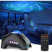 northern lights deluxe projector sensory light in a bedroom