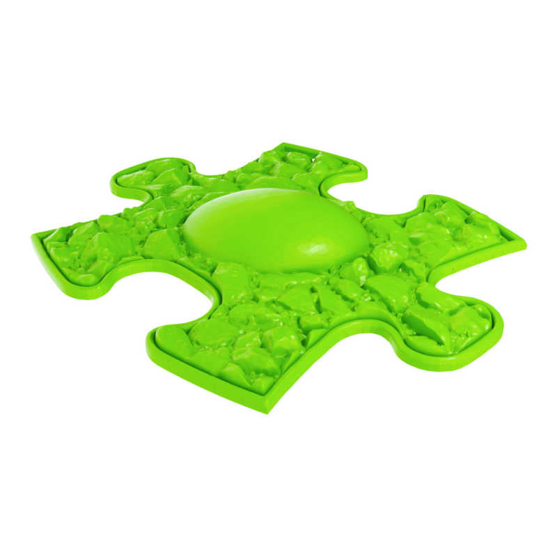 Ocean Sensory Playmat Set in green with a dino egg on top