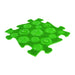 Ocean Sensory Playmat Set in green with meadow texture