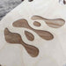 Natural Baltic birch wood grain on the Orrin Balance Board