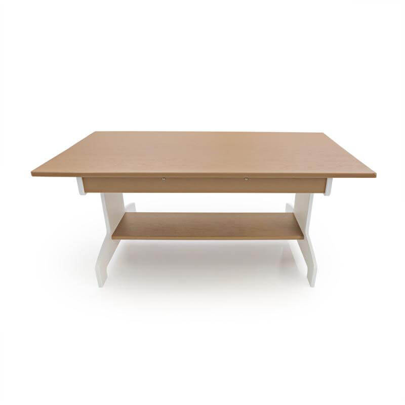 Outdoored™ Table and Two Bench Set - Wb2910 Front View Table