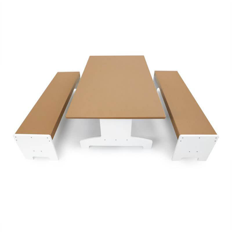 Outdoored™ Table and Two Bench Set - Wb2910 Top View