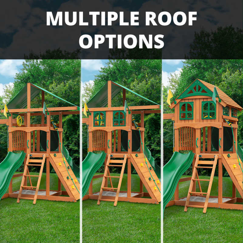 Gorilla Outing with Tube Slide roof options