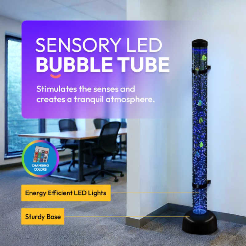 Playlearn bubble tube in an office