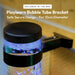 Playlearn bubble tube bracket up close