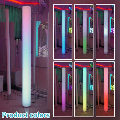 PLAYLEARN 6ft Waterless Sensory Light Tube - 6" Wide color options