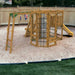 Playstation POWER TOWER BRONZE PLAYSET in a backyard