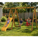 PlayStar Mesa Plus Swing Set – installed in a backyard