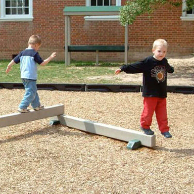 Playmore 3-Piece Eco Balance Beam 2 Boys Playing