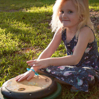 Playmore Design Single Play Drum Table Playground Musical Equipment Direct Child Engagement