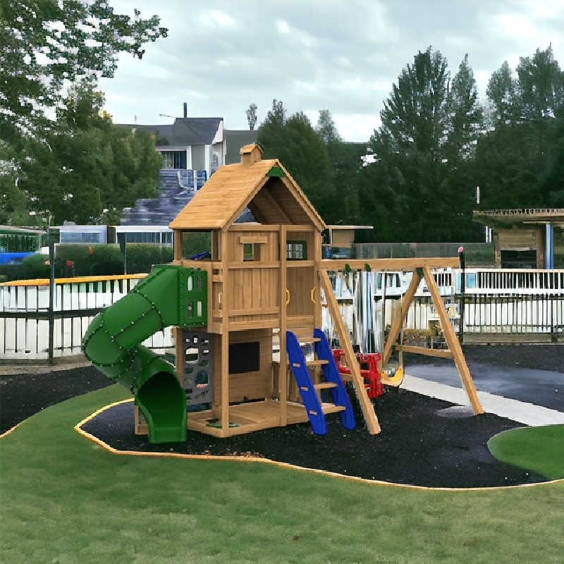 Playstar Ridgeline Gold Playset in yard