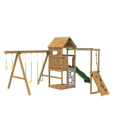 Playstar Ridgeline Silver Outdoor Playset Reave View