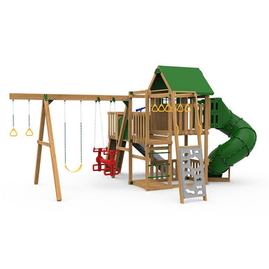 Playstar Summit Gold Outdoor Playset Rear View