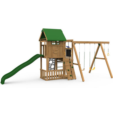 Playstar Summit Silver Outdoor Playset Front View