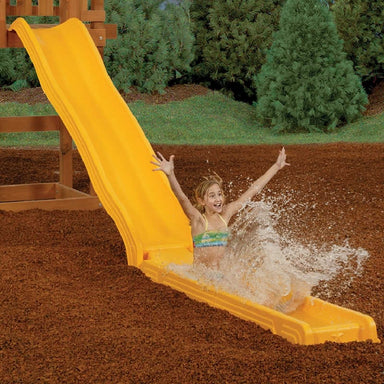 Playstar Water Slide Kit with a girl in the water
