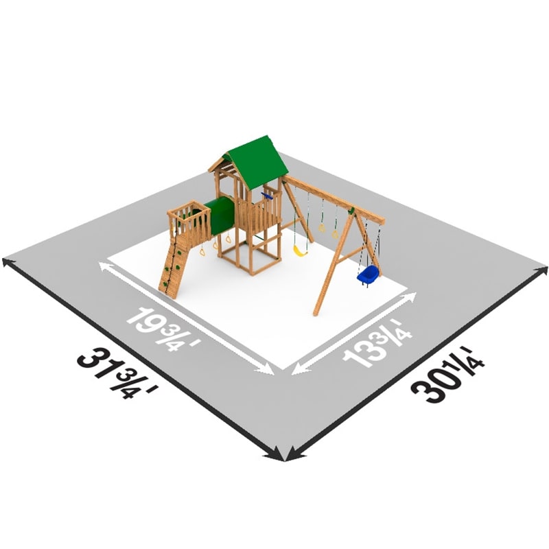 playstar-plateau-silver-outdoor-playset-overall-dimension