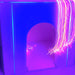 Portable Sensory Den with fiber optic lighting