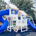 Blue Bubble Panel on Modern Monkey Playset