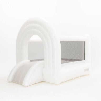 Rainbow Neutral Bounce House side view