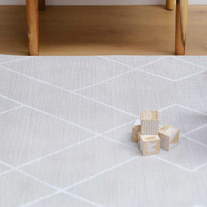 Shwally Odessa Double Sided Play Mat with blocks