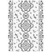 Shwally August Rose White Reversible Playmat