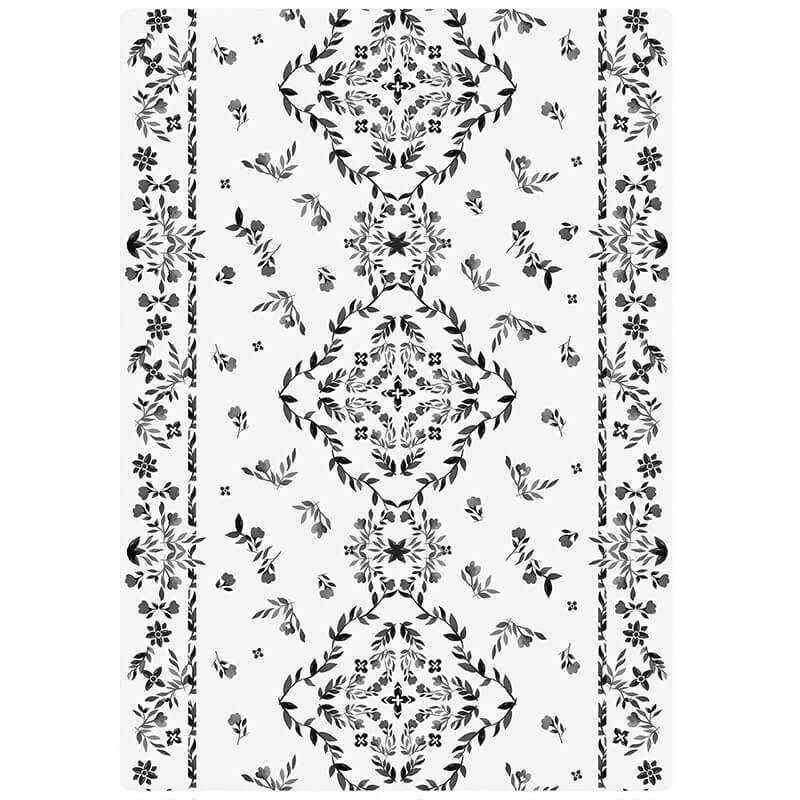 Shwally August Rose White Reversible Playmat