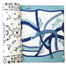 Shwally August Rose White Reversible Playmat showing both sides