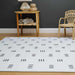 Shwally Remi Play Mat - reverse side of playmat in a living room