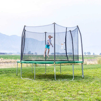 Skywalker Trampolines 12' Round Trampoline with girl jumping