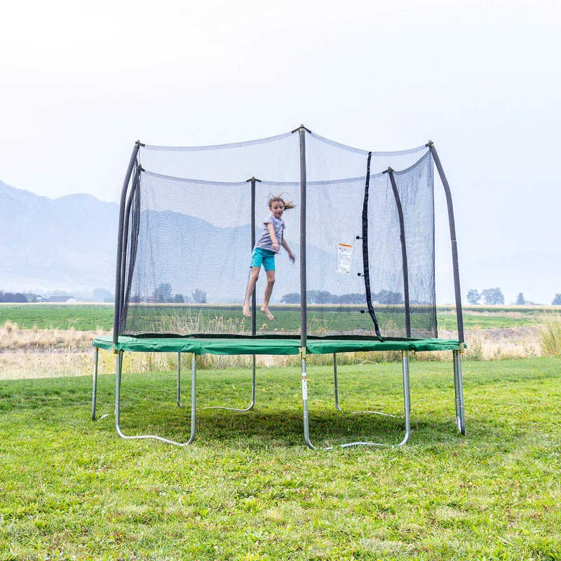 Skywalker Trampolines 12' Round Trampoline with girl jumping