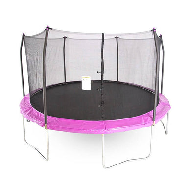 Skywalker Trampolines Purple 15' Round Trampoline Front View