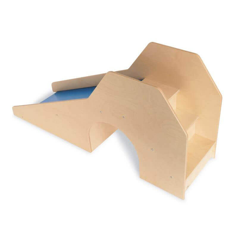 Slide With Stairs and Tunnel - Wb8115 Top View