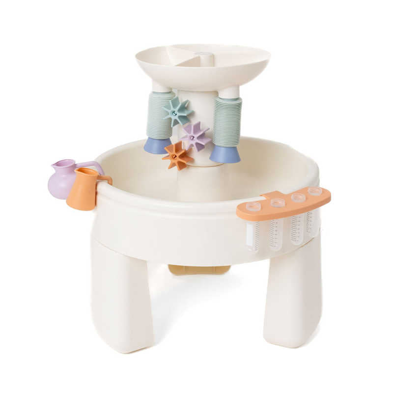 Smol Curiosity Water Table with STEM inspired water play accessories