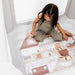 Mini Dollhouse Indoor Bounce House with girl playing 