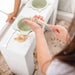 Smol Tide Water & Sensory Table with kid playing