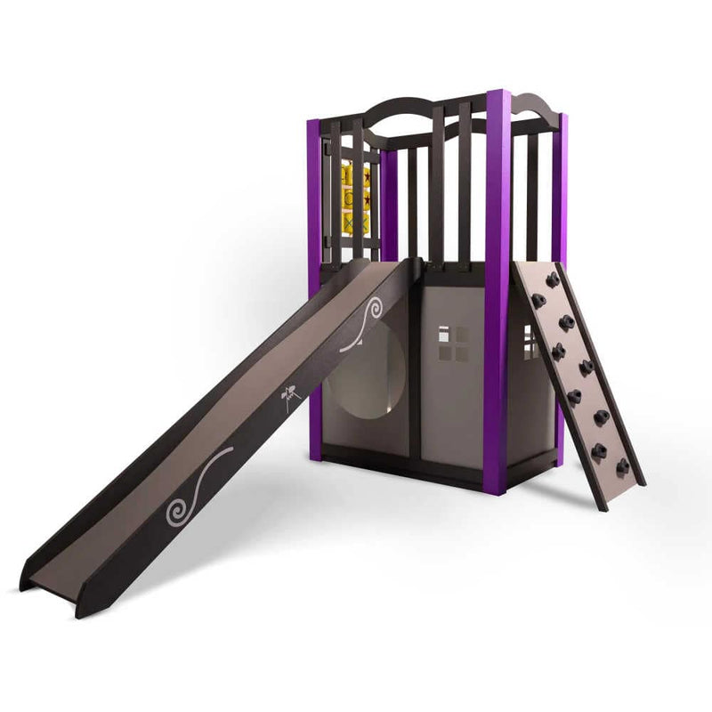 KidsQuest Trekker Indoor & Outdoor Playset – Snowcap XXL purple configuration