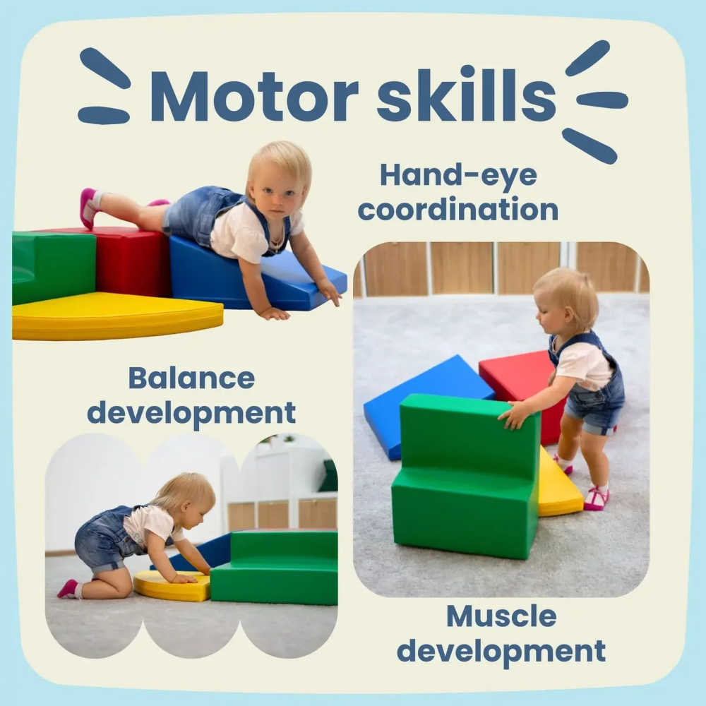 soft play set benefits for motor skills